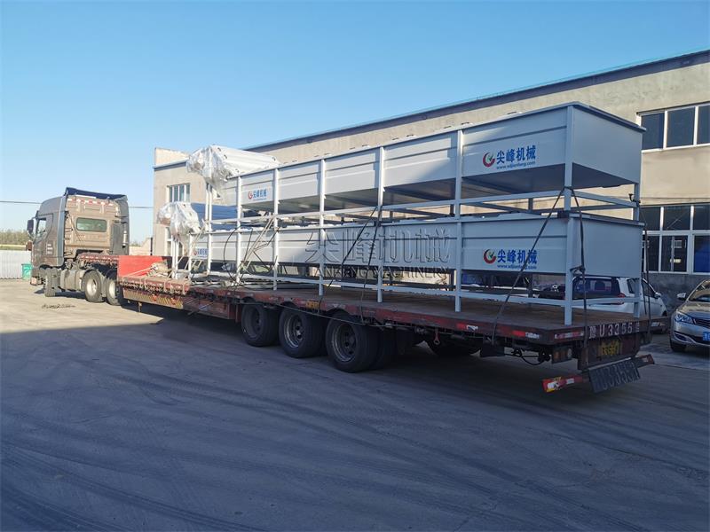 甘肃金昌大型蔬菜漂烫机设备出货